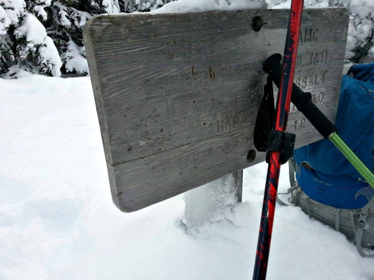 carter dome summit sign 