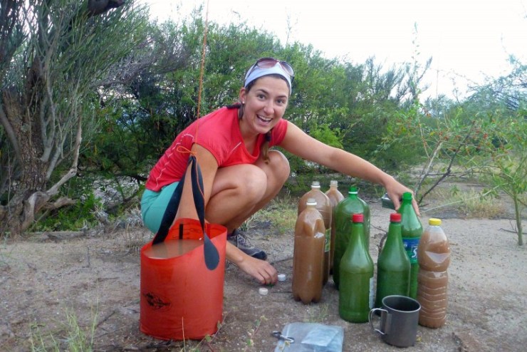 treating dirty water