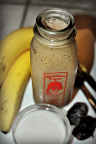 chocolate banana smoothie